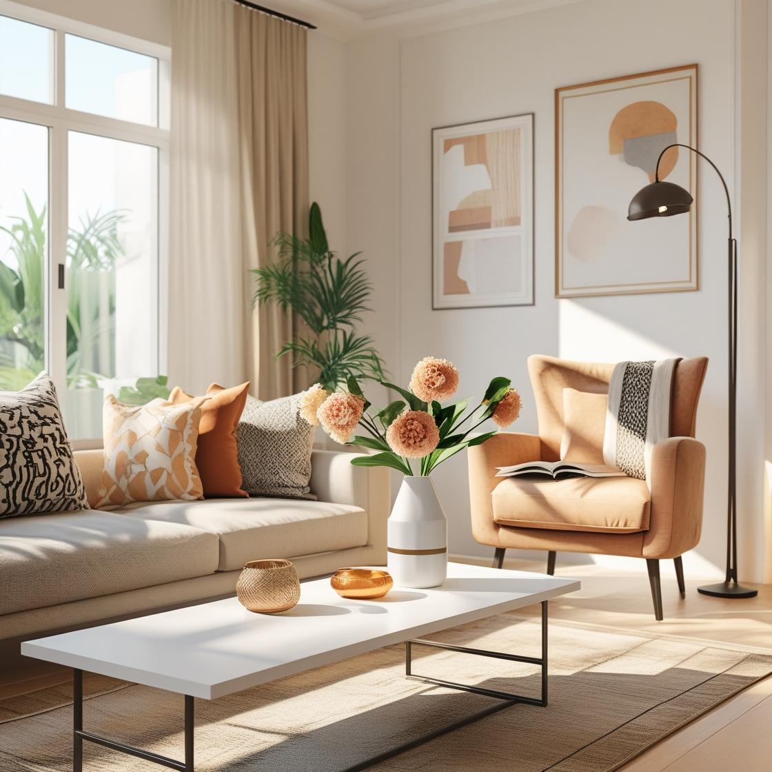 i am working on content writting on my website decor or interior design please make an image to support my content about homedecor