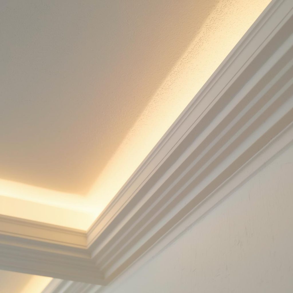 Gypsum Ceiling with Cove Lighting
